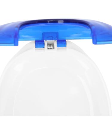 Orthodontic Retainer Case & Fake Tooth Cover - Travel Storage Box for Men (Blue) | International Shipping Available - Buy Online on GoSupps.com