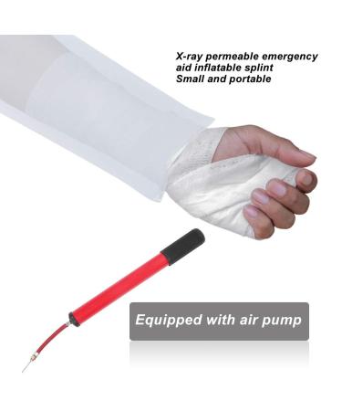 Inflatable Ankle & Leg Fracture Splint - Waterproof Foot Cast Protector for Injury Support & Bathing - Buy Online on GoSupps.com