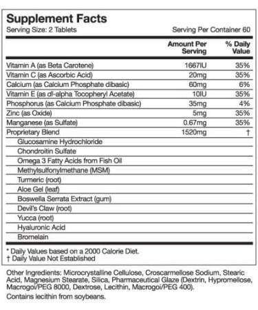 Lurosil Advanced: Natural Joint Support Supplement - Buy Online on GoSupps.com