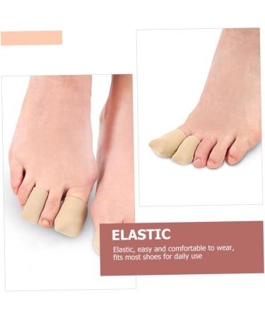 UNA Silicone Gel Toe Sleeves - 2 Pairs, Hammer Toe Protectors - 4x2.5cm - Buy Online on GoSupps.com