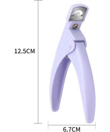 SVAASA Nail Clippers Nail Clippers Fake Nails Cutter Tips Scissors Tips Edge Cutters Stainless Steel Manicure Tools False Nail Knife (Color : Sky Blue) - Buy Online on GoSupps.com