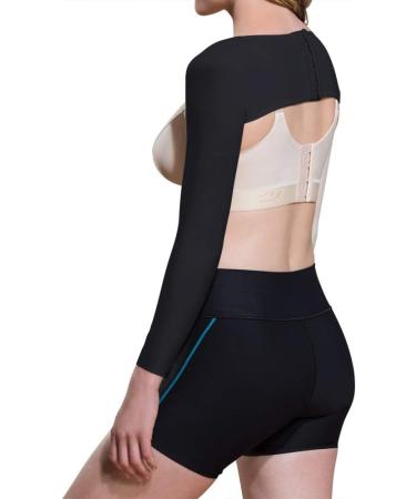 MARENA Recovery Full-length Arm Sleeves - Post Surgical Support - Black Large (Pack of 1) - Buy Online on GoSupps.com