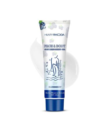 Face & Body Cleansing Scrub Gel | Face & Body Scrub for Women | Dead Skin Cleansing Scrub Gel | Gently Exfoliates Skin Reduce Dirt & Oil - 100 ml