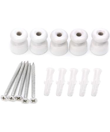 5PCS Frequency Electric Porcelain Gourd 24mm Porcelain Ceramic Insulator Gourd 24mm Porcelain Ceramic Insulator - Buy Online on GoSupps.com