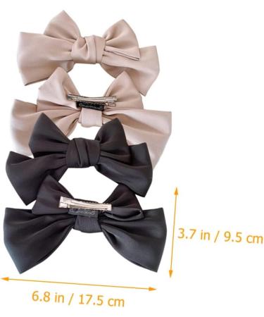 minkissy 8 Pairs Bow Hairpin Christmas Hair Decoration Hair Bows for Women Hair Pin Bowknot Girls Barrette Big Bows Hair Clips Bow Alligator Clips Toddler Bows Fabric Headgear Bow Tie Woman - Buy Online on GoSupps.com