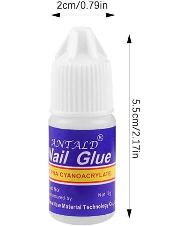 Nail Glue Gel 5 Nail Glue Supplies High Capacity Long Lasting Nail Glue Super Adhesive Glue Gel Multifunctional Nail Tools Super Strong Nail Glue for Acrylic-Nails and Press On Nails - Buy Online on GoSupps.com