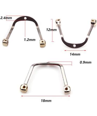 High-Quality Metal Replacement Nose Cushion Holder for Glasses - Durable Nose Bridge Support - 1 Piece - Buy Online on GoSupps.com