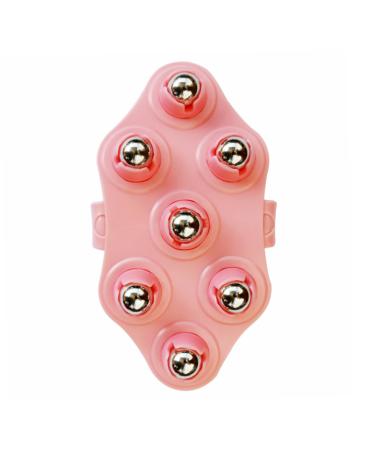 Glove Massage Baste Palm-shaped Massage Roller with Metal Balls Manual Body Care Tool for Women Men Massage Balls