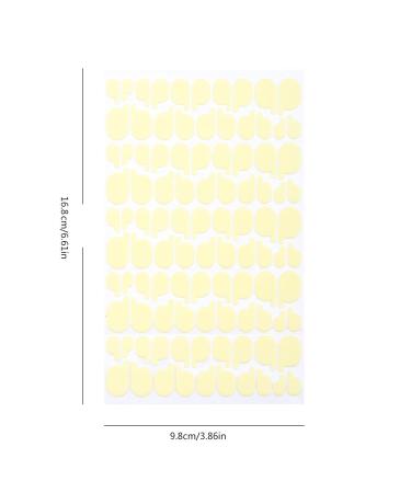 1 Sheet Double Sided Press On Tab Clear Adhesive Tape Easy To Use Adhesive Tab For False Nails Display - Buy Online on GoSupps.com
