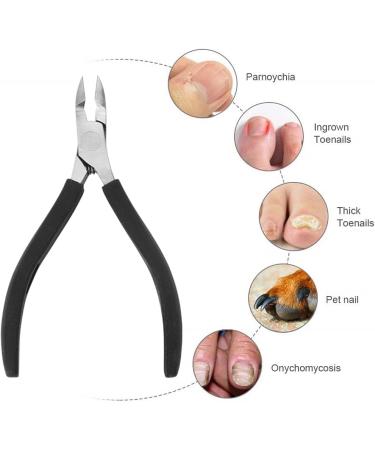Toe Nail Clipper Nail Nippers Dead Skin Pliers Toenail Cutter Professional for Thick Nails Ingrown Nails Dead Skin Calluses - Buy Online on GoSupps.com