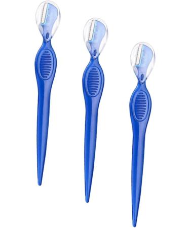 Beaupretty Lot De 3 Tondeuses Sourcils Essentielles Outils De Maquillage En Acier Inoxydable Portables Antid rapantes 3 Pi ces X 3 12.5X1.5cmx3pcs Bleux3pcs - Buy Online on GoSupps.com
