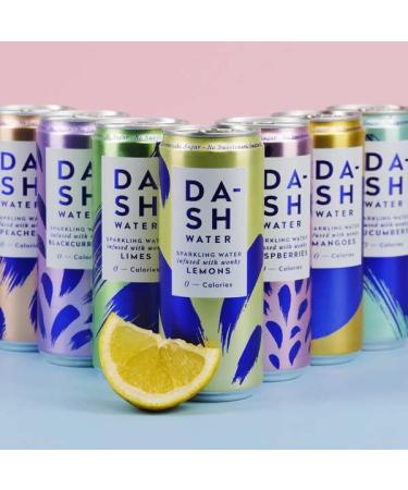 Dash Water Discovery Pack - 7 x 330ml cans - Buy Online on GoSupps.com