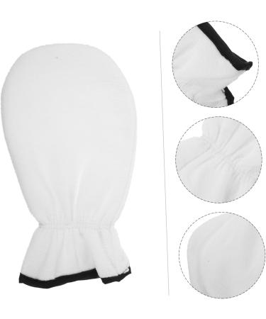 Healeved 2 Pairs Wax Essential Oil Gloves Cosmetic Night Gloves Moisturizing Glove Heat Preservation Mitten Spa Treatment Tanning Mitts Hand Mask White Polyester Care Work - Buy Online on GoSupps.com