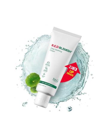 Dr.G RED Blemish Clear Soothing Cream 30ml | Moisturizing Recovery Cream for Acne-Prone Skin | Cica Soothing Moisturizer | Korean Skincare & K-Beauty - Buy Online on GoSupps.com