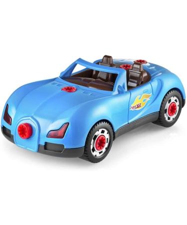 Play22 Take Apart Racing Car Toy - 30 Piece Set with Engine Sounds & Lights - Drill Included - for Kids - Original Version - Buy Online on GoSupps.com
