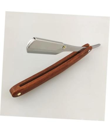 Beavorty 3-in-1 Stainless Steel Foldable Razor for Men | Safe & Durable Wooden Handle Shaver - Buy Online on GoSupps.com