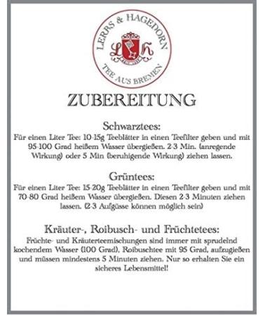  Lerbs & Hagedorn Black Currant 250g Black Tea - Buy Online on GoSupps.com