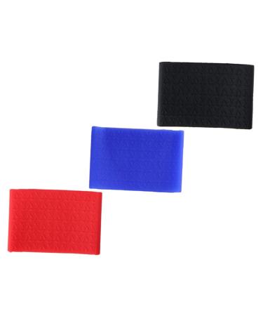 TOVINANNA 3pcs Clipper Anti-Slip Ring Hair Clipper Sleeve Clipper Grip Barbershop Supply Electric Shear Anti-Slip Sleeve Clipper Sleeve for Barber Shock-Proof Shear Cover Shear Grip 5.8x4.6cm As Shown