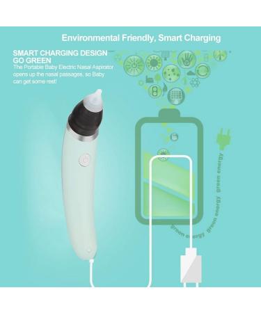 Electric Nasal Aspirator - Professional Baby Nose Sucker for Safe & Fast Nose Cleaning - Buy Online on GoSupps.com
