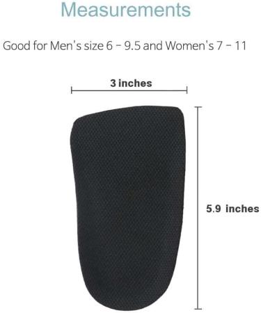 Lifts Balancer for Men and Women - 1/4 Inch Unequal Leg Length - Sold Individually - Buy Online on GoSupps.com
