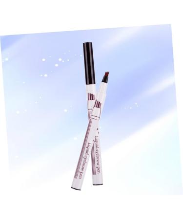 Beavorty Liquid Eyebrow Pen 2pcs Eyebrow Pencil Eyebrow Makeup Tool Waterproof Eyebrow Pen Miss Liquid Eyebrow Powder 1 count (Pack of 1) As Shownx2pcs - Buy Online on GoSupps.com
