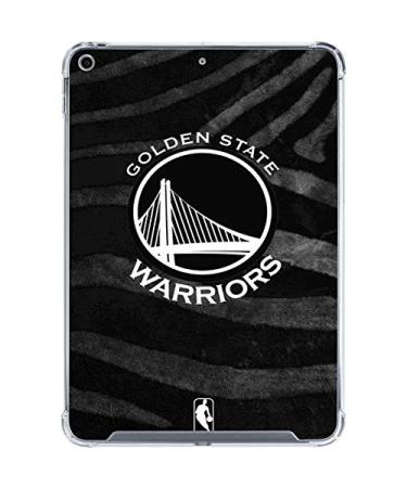 Skinit Clear Tablet Case Compatible with iPad 10.2in (2019-21) - Officially Licensed NBA Golden State Warriors Black Animal Print Design
