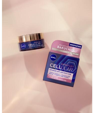 Nivea Hyaluron Cellular Filler Night Cream 50ml - Boost Elasticity & Hydration | International Shipping - Buy Online on GoSupps.com