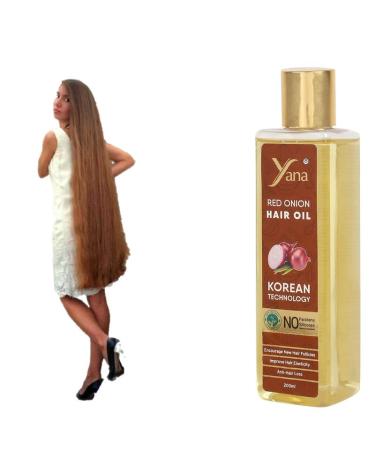 Red Onion Oil For Hair Longer For Men And Women 200ml By Korean Technology