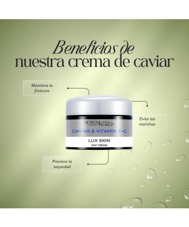  sesioMWorld Face cream CAVIAR & VITAMIN E+C special day 125 ml SESIOMWORLD - Buy Online on GoSupps.com