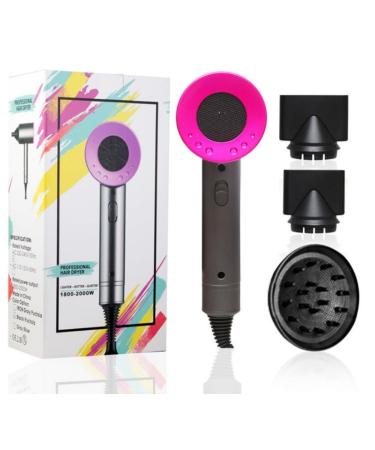 Hair dryer hot and cold air hair dryer 1800 rated power super wind and 2000 RPM AC motor very suitable for home bathing outdoor with hair dryer
