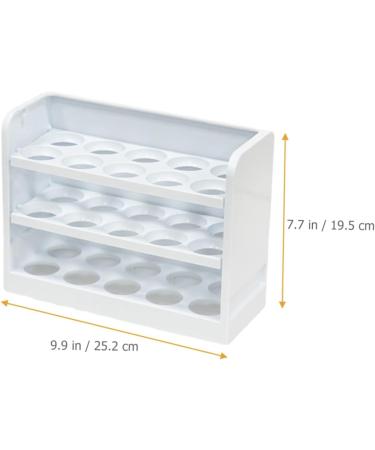ABOOFAN Household Storage Container Holder Rack Organizer Egg Door for Tier Refrigerator Tray - Buy Online on GoSupps.com