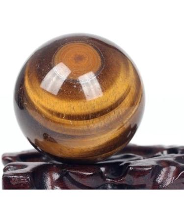 Buy Natural Solid Tiger Eye Ball - Beautiful Stone Ball for Healing & Decor - Buy Online on GoSupps.com