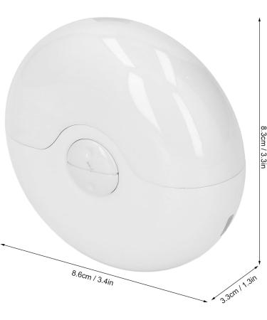 Electric Nail Clippers USB Rechargeable Safety Automatic Nail Trimmer for Night (White) - Buy Online on GoSupps.com