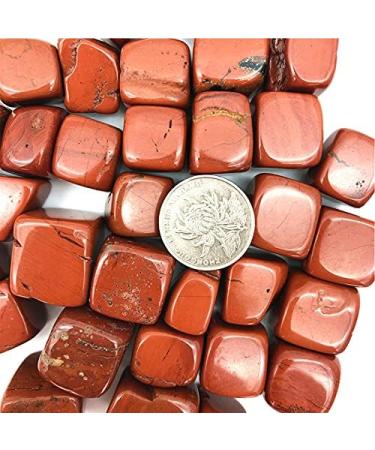 Natural Red Jasper Crystal Tumbled Stone Gemstone Chip Stones and Crystals Stone Mineral Specimen - Buy Online on GoSupps.com