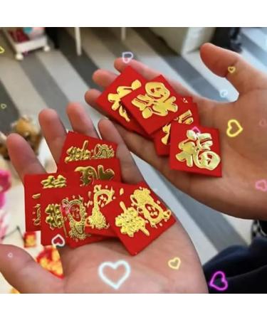 Red Envelopes 25pcs Red Envelope Chinese New Year Hong Bao Lucky Red Packet Spring Festival Hong Bao Lucky New Year Red Envelopes Gifts Red Pockets - Buy Online on GoSupps.com