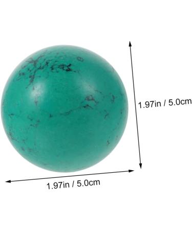 Buy Tovinanna Turquoise Hand Exercise Balls - 4 Piece Set for Stress Relief & Home Decor - Buy Online on GoSupps.com