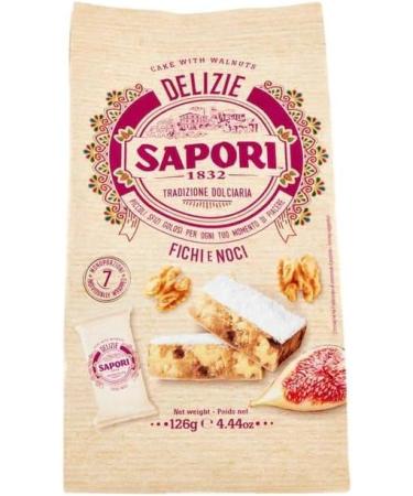  Italian Gourmet E.R. Ricciarelli Flavours Delights Figs and Hazelnuts with Figs and Nuts 126g + Italian Gourmet Pulp 400g - Buy Online on GoSupps.com