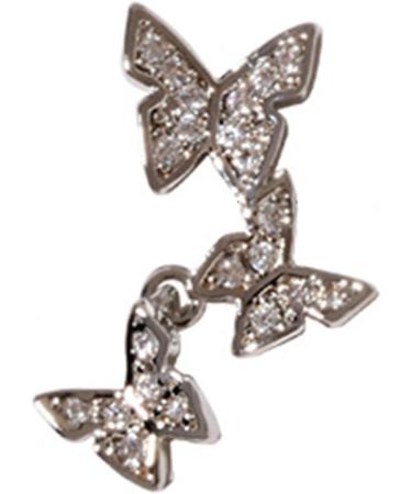 Cubic Zirconia Manicure Decor Exquisite Elegant Cubic Zirconia Eye-catching Nail Stud Nail Beauty Accessory Manicure Decor DIY Golden 1 - Buy Online on GoSupps.com