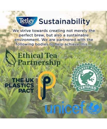Tetley Original Classic Black Tea Bags Rich Fresh Natural Drink Pack of 3 x 240 - Buy Online on GoSupps.com