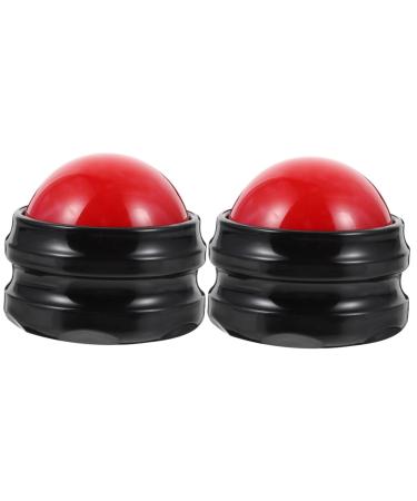 Healvian 2 STK Massage globe Hand -held training ball Hand massage deep massage gear rolling ball massage self -massage accessories training accessories muscle yoga fitness the ball roles art resin