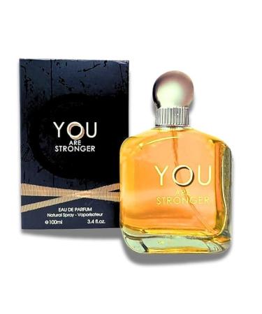 POUR HOMME YOU ARE STRONGER EAU DE PARFUM 3.4 FL. OZ Aromatic Fougere fragrance for Men.