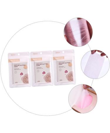 Housoutil 3 Oil-Absorbing Paper Scented Oil Absorbing Papers Facial Oil Wipes Face Oil Tissue Safe Oil Absorbing Paper Papertowel Skin Friendly Paper Facial Tissue Pink - Buy Online on GoSupps.com