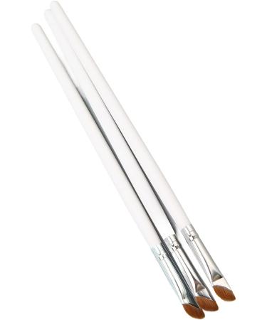 Angled Thin Slanted Eyeliner Brush Wooden Handle Nylon Brush for Expert Makeup - Buy Online on GoSupps.com