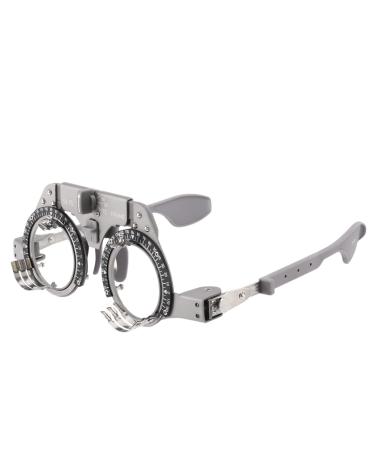 Dciustfhe Adjustable Trial Frame Optical Trial Lens Frame Pd 54-70Mm Titanium Optic Trial Eye Optometry Lens Frame Test Optician