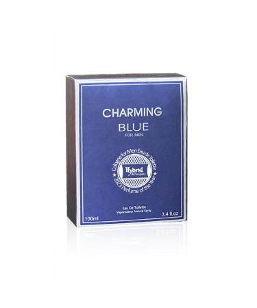 Hybrid & Company Charming Blue for men Men s Classic Scent Perfume Eau De Toilette Spray 100 ML - Buy Online on GoSupps.com