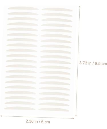 FOMIYES 40 Sheets Double Eyelid Sticker Double Eyelid Tape Eyelid Tape for Hooded Eyes Eyelid Tapes Cosmetic - Buy Online on GoSupps.com