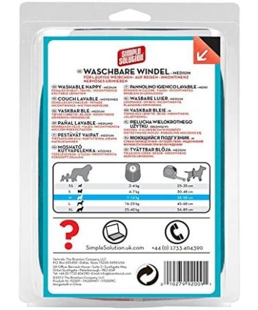 Simple Solution Washable Dog Diapers - Eco-Friendly & Leak-Proof | International Shipping Available - Buy Online on GoSupps.com