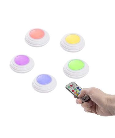 Uonlytech Bedside Lamp | Wireless Movement Sensor Cabinet Light with Remote | Press Night Light for Wardrobe Bedroom & Kitchen - Buy Online on GoSupps.com