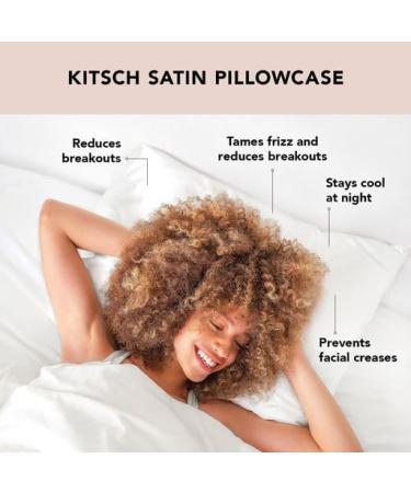 Kitsch Satin Pillowcase Set with Sleep Mask & Hair Ties - Get Yours Now at a Discount! - Buy Online on GoSupps.com