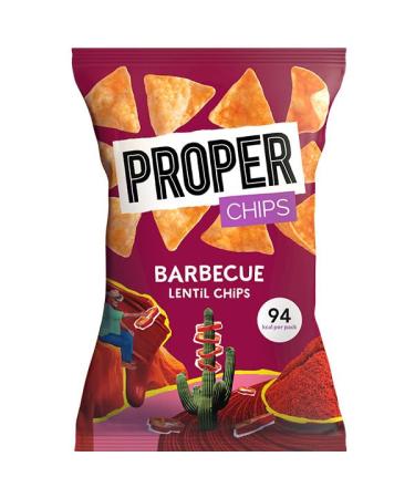 Properchip Barbecue Lentil Crisps 20g (48 Bags x 20g)